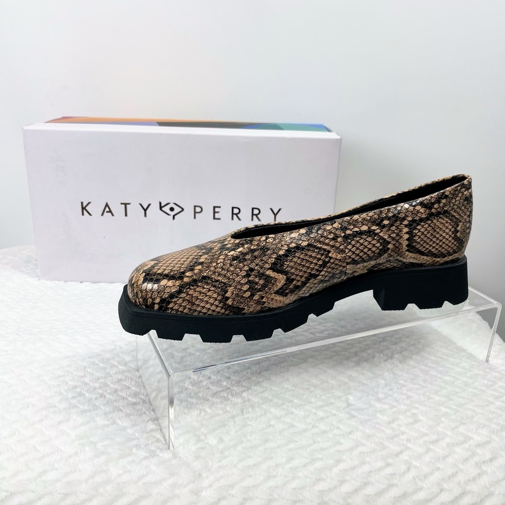 Katy Perry The Daarling Slip On Snake Print Loafers | 11M